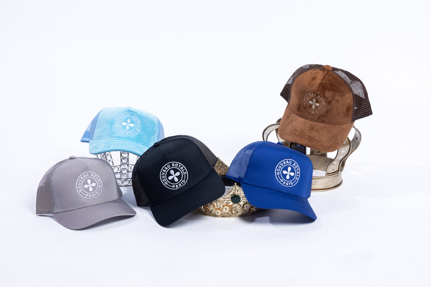 Baby Blue NR Boss Trucker Hat