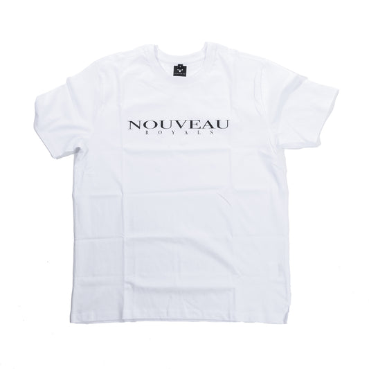 White NR Logo T-shirt