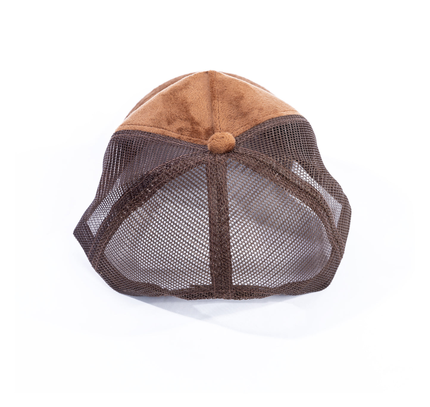 Brown Suede NR Boss Trucker Hat