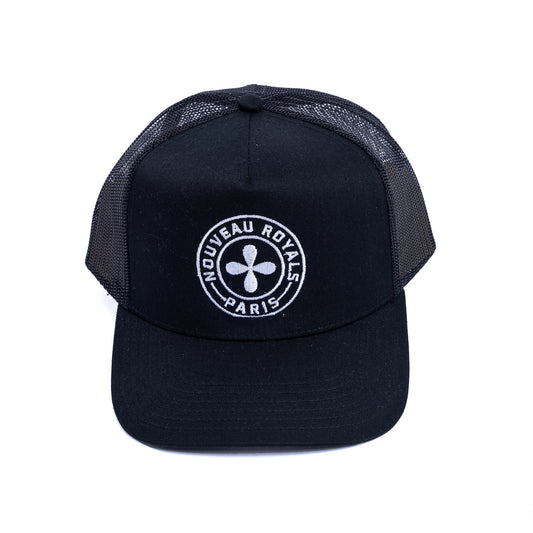 Black NR Trucker Hat