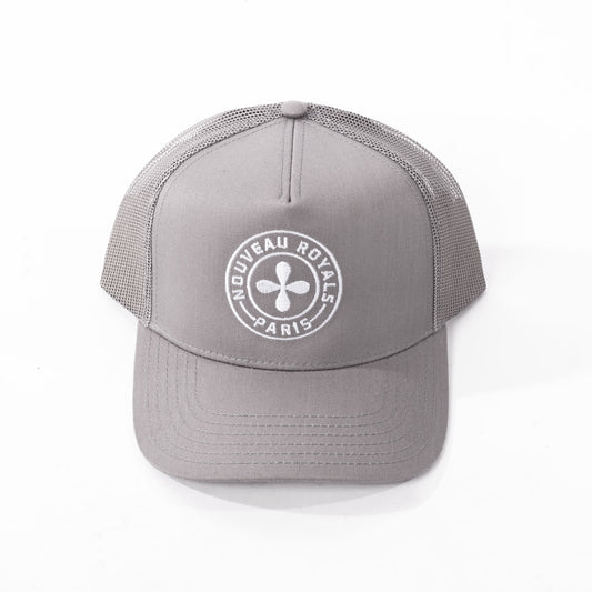 Gray NR King Trucker Hat